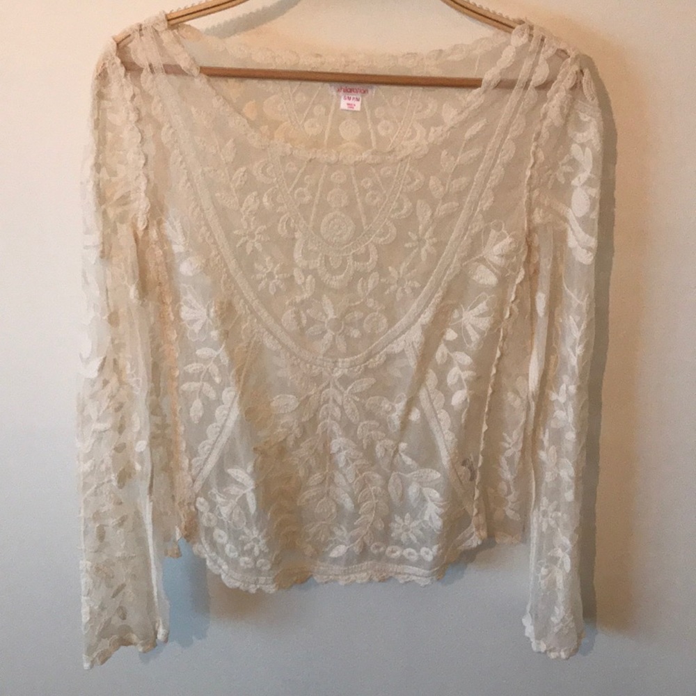 Lace tunic